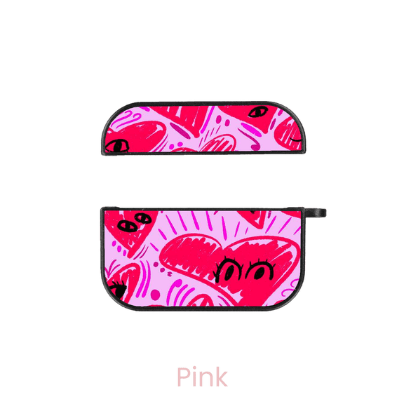 abbyrose Heart Eyes AirPod Case