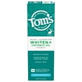 thumbnail image 6 of Tom’s of Maine Whiten Plus Coconut Oil Fluoride Free Toothpaste, Gentle Mint, 4.0 oz, 6 of 10