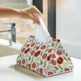 thumbnail image 6 of Logiee Tomatoes Print Tissue Box Cover,Stylish Tissue Box Holder Decorative Tissue Cover for Bathroom Toilet Bedroom Living Room Table Desk Office, 6 of 7