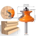 thumbnail image 3 of Fresa De Madera, Metal De Alta Dureza, Vástago De 8Mm/0,3 Pulgadas, Enrutador De Inglete De Bloqueo De Madera, Herramienta De Moldeo De Madera A Prueba De Herrumbre Para La Fabricación De Muebles De Speravity TO002170-00, 3 of 7