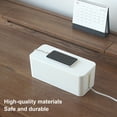 thumbnail image 5 of HomeLife Power Strip Storage Box Multi-purpose Strong Bearing Capacity Good Hardness Desk Anti-skid Cable Management Box for Office, 5 of 13
