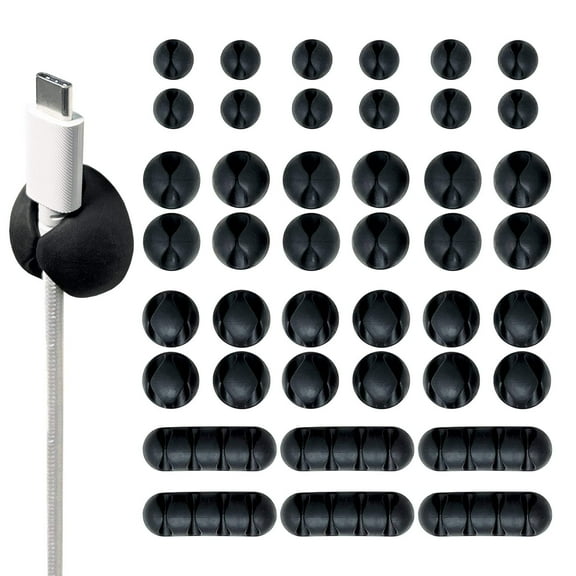 Cable Clips - Assorted 42-Pack