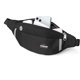 thumbnail image 2 of Riñonera pequeña para mujeres y hombres con conector para auriculares Riñonera ligera e impermeable para correr, viajes, senderismo, ciclismo, viajes.-H-Negro-MH-Negro-M, 2 of 8
