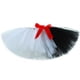 thumbnail image 3 of Falda tutú para niñas con diseño de gato en el sombrero, tutú blanco y negro para niñas pequeñas, faldas de tul esponjosas, disfraces del Dr. Seuss para niños, ropa de Halloween, 3 of 5