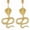 Gold-A, variant on Punk Gold Snake Earrings Studs Ear Cuff,Gothic Hip Hop Disc Snakes Piercing Snake Earrings Gold Long Dangle Drop Vintage Earrings for Women