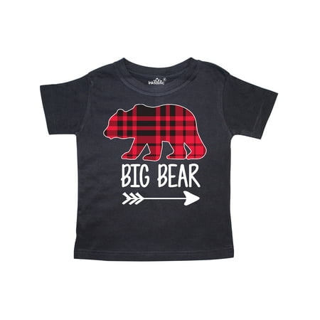 

Inktastic Plaid Big Bear with Arrow Gift Toddler Boy or Toddler Girl T-Shirt