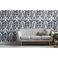 RoomMates Gray Down The Line Peel and Stick Wallpaper