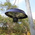 thumbnail image 2 of Electric Outdoor Ceiling Patio Heater, Black with Infrared Heating Element, BBQ Party Heater, Balcony Heater, and Veranda Heater with remote control and LED light 1566-C-N, 2 of 8