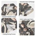 thumbnail image 3 of Dailycode Small Short Sleeve Button Down Shirts Swan and Flowers Casual Shirt 3-10 Years, 3 of 9