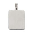 thumbnail image 2 of 2pcs Non-Tarnish 304 Stainless Steel Pendants Rectangle with Alphabet Letter.F 30x20x1.5mm Hole: 3x6mm, 2 of 3