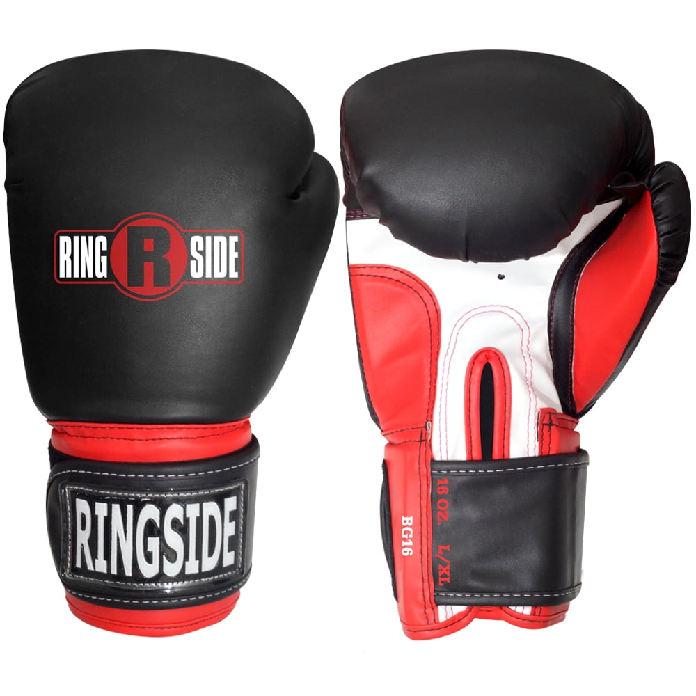 Ringside Pro Style Training Boxing Gloves, Blue, Large/Extra Large