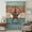 Brown, variant on Vintage Teal Sheer Curtains 45 Inches Long, Brown Western Texas Barn Star Wood Grain Light Filering Curtains, Breathable Simi Curtain Privacy Drapes for Kitchen Bathroom Small Window Treatment