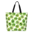 thumbnail image 1 of Easygdp Green Kiwi Bolsas Tote para Mujer, Bolsos de Hombro para Viaje, Bolsos de Mano de Gran Capacidad para Compras y Trabajo, 1 of 8