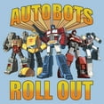 thumbnail image 2 of Boy's Transformers Autobots Ready to Roll Out  Graphic Tee Light Blue X Small, 2 of 4