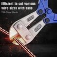 thumbnail image 2 of Bates- Bolt Cutter, 14", Chain Lock Cutter Heavy Duty, Bolt Cutters Heavy Duty for Locks, Screw Cutter, Chain Link Fence Cutter, Bolt and Wire Cutter, Chain Lock Cutters, Bolt Cutter Tool, Boltcutters, 2 of 5