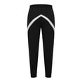 thumbnail image 5 of Jinhomg Mens Soft Cargo Pant Baggy Comfy Elastic Drawstring Waist Joggers 2025 Trendy Color Block Casual Long Pants with Pockets Deals for Today on Walmart White L, 5 of 6