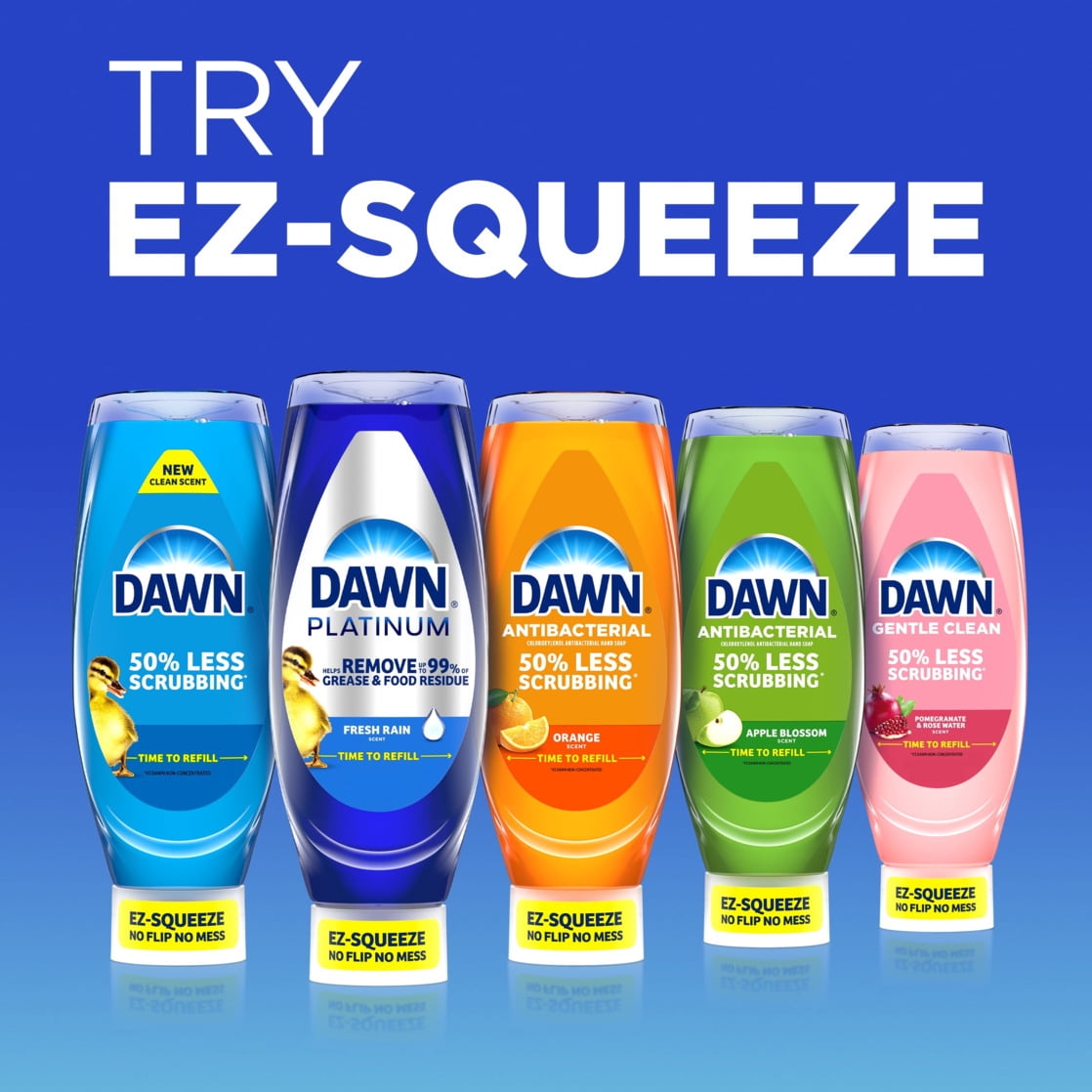 (2 pack) Dawn Ultra Antibacterial EZ-Squeeze Hand Soap, Orange Scent, 22 fl oz