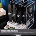 thumbnail image 3 of MasteelfCA 1pc Jewelry Stand Decorative Jewelry Holder Displaying Rack (Transparency), 3 of 8