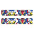 thumbnail image 7 of Yayeee Faucet Mat for Kitchen Sink 30" Diatomite Long Splash Guard Pad, Yelllow Simple Shapes, 2 Pack, 7 of 7