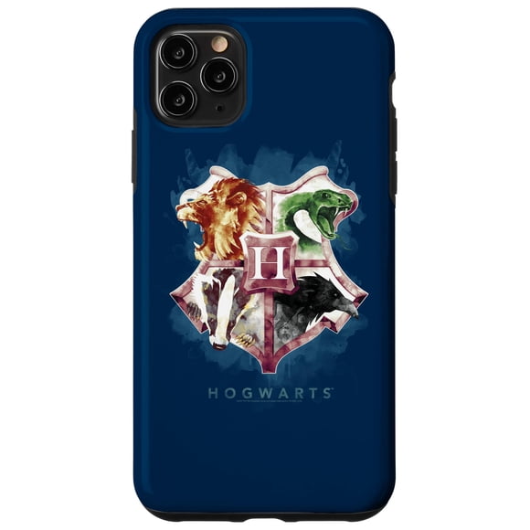 Funda para teléfono Harry Potter, escudo de Hogwarts, acuarela, iPhone 11 Pro Max
