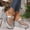 Silver, variant on ATENAR Womens Sandals Outdoor Comfortable Women Sandals Slide Shoes Women Silver 6