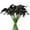 Black, variant on Morttic 24PCS Artificial Flowers Fake Calla Lily Flowers Real Touch Calla Lily Faux Flowers Arrangement Bouquet for Home Garden Party Wedding Bouquet Centerpieces Decoration (Royal Blue)