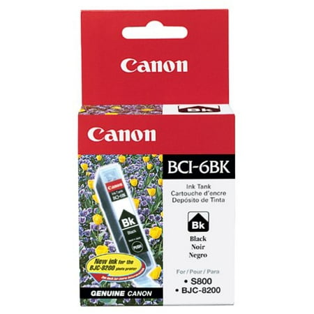 - Canon BCI-6BK Ink Tank-Black