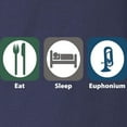 thumbnail image 3 of CafePress - Eat Sleep Euphonium Long Sleeve Dark T Shirt - Long Sleeve Dark T-Shirt, 3 of 4