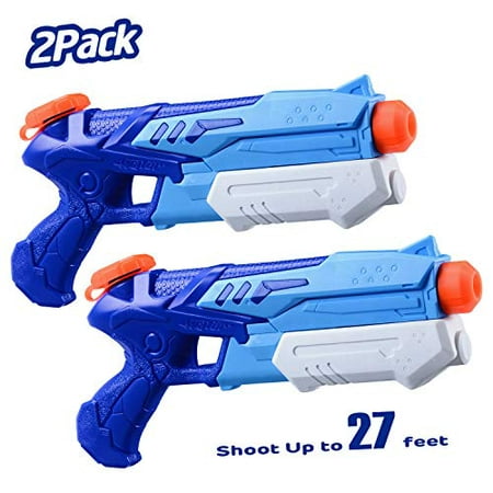 HITOP Water Guns for Kids, 2 Pack Super Squirt Guns...