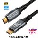 thumbnail image 2 of Cable USB 4.0 Tipo C de 16 K, 80 Gbps, PD240 W, para 5/4/3, Carga Rápida con Todas las Funciones, Transferencia de Datos USB C A C., 2 of 5