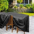 thumbnail image 1 of Cubierta A Prueba De Polvo Para Muebles Cubierta impermeable para silla Cubierta para lluvia a prueba de polvo para muebles de patio (120 * 120 * 85 cm), 1 of 8