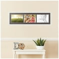 thumbnail image 2 of ArtToFrames Collage Photo Picture Frame with 3 - 8x12 Openings, Framed in White with Chestnut and Black Mats (CDM-3966-67), 2 of 8
