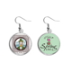 thumbnail image 1 of Irlandés Green ganadería ilustración Colgante decorativo temporada pendientes de primavera joyas Unbranded M, 1 of 3