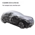 thumbnail image 1 of Car Cover for Universal Fit -Clear, Water&Dust Protection, Lightweight, Scratch-Free Design, 1 of 8