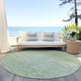 thumbnail image 6 of Addison Rugs Chantille Indoor/Outdoor Transitional Lines Aloe Washable Round Rug, 8' x 8', 6 of 6