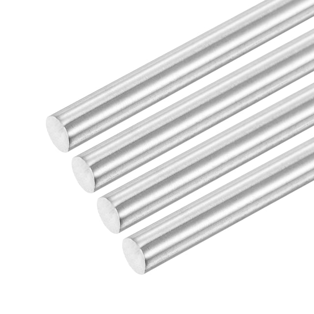 4pcs 304 Stainless Steel Round Rods 8mm x 80mm for RC DIY Craft Tool