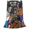 thumbnail image 6 of Lsque Scooby-Doo Pattern Fuzzy Fleece Throw Blanket Extra Large,Super Soft,Fluffy and Warm Blankets for Couch,Bed,All Season Use (40"x30"), 6 of 7