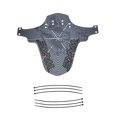 thumbnail image 3 of 2x Guardabarros Cola Guardabarros Plegable para bicicleta de Montaña Guardabarros Trasero, 3 of 8