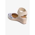 thumbnail image 2 of Comfortview Women's The Abra Stretch Fabric Espadrille, 2 of 6