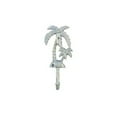 thumbnail image 1 of antique seaworn bronze cast iron palm tree hook 7", 1 of 3