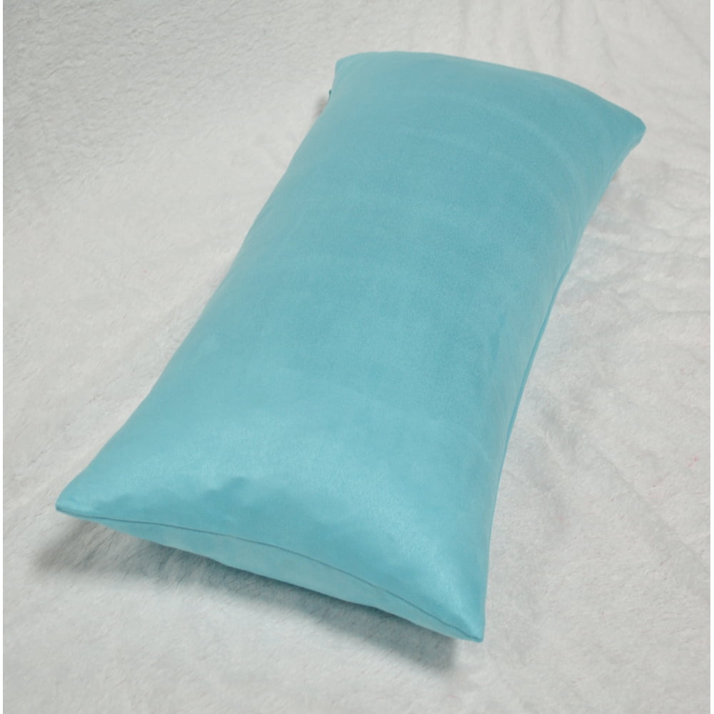 Aiking Home Luxury Faux Suede Body Pillow Cover with Hidden Zipper 20