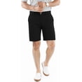 thumbnail image 1 of Mens Chino Shorts 10 Inch Inseam Flat-Front with Pockets, 1 of 6