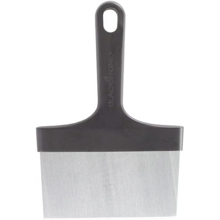 Blackstone 5061 Griddle Heavy Duty Flat Top BBQ Grill Scraper for Cleaning Stainless Steel Metal Construction with Long Handle Multipurpose Kitchen Food Scraper & Chopper Accessories, Black