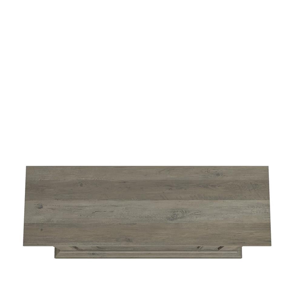 Maklaine Wood Brown Electric Fireplace Rectangular LED Flame 36" Unassembled