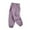 Purple, variant on Kids Youth Waterproof Hiking Pants Fleece Lined Elastic Waist for Boys Girls Snow Pants Black 10-11Years