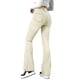 thumbnail image 5 of Jeans de Pierna Ancha Mujeres de Cintura Alta Elástica Versátil Suelta Pata Recta Pantalones Casuales para el Uso Diario, 5 of 8