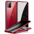 thumbnail image 4 of TG iPhone 12 Pro Max - Étui de Protection Double Face (Verrouillage Magnétique) Argent, 4 of 5