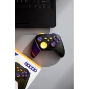 Switch Pro Controller for N-Switch/OLED/Lite/PC/IOS/Android, Wireless Switch Controller with Dual Vibration Programmable Turbo 6-axis Gyro Function, Black
