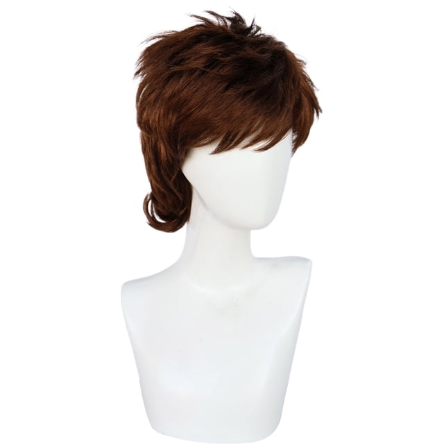 Peluca para cosplay, disfraz de anime de Austins Powers, fiesta de Halloween