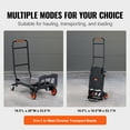 thumbnail image 5 of BENTISM Aluminum Hand Truck 2 in 1 Folding Dolly Cart 300 lbs Capacity Heavy Duty, 5 of 9